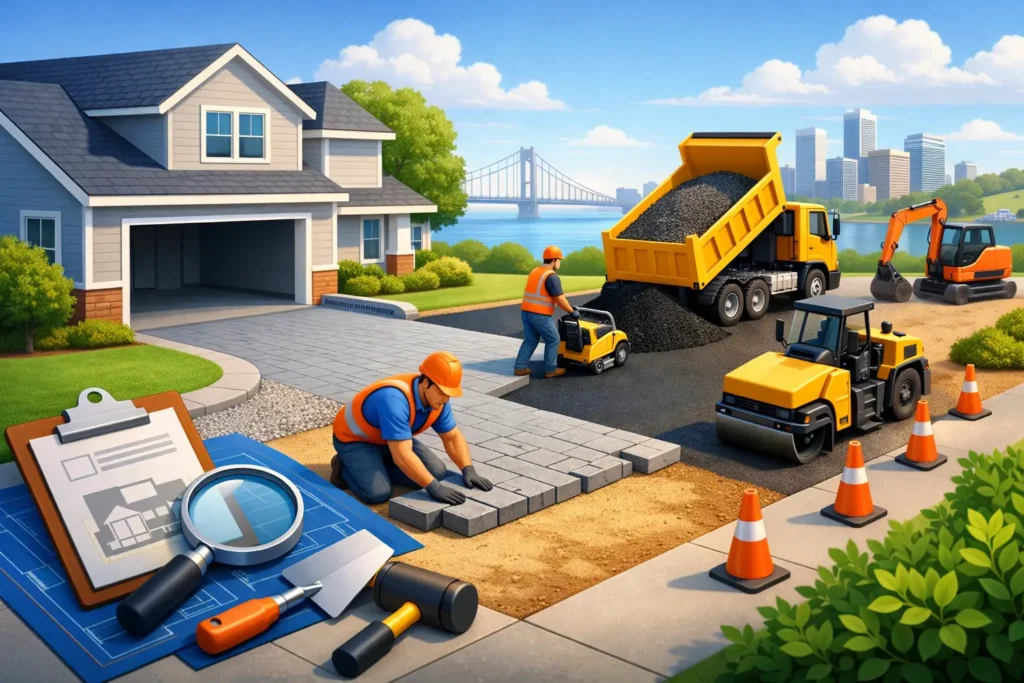 Choosing a Driveway Paving Contractor in Bridgeport