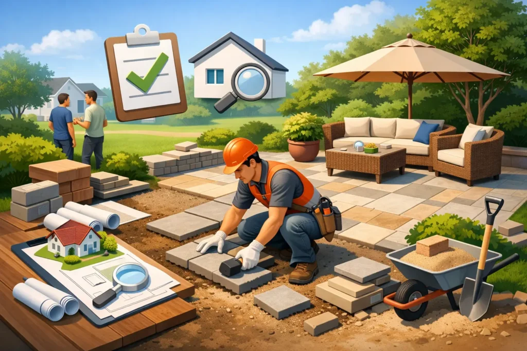 Choosing a Patio Installation Contractor in Connecticut