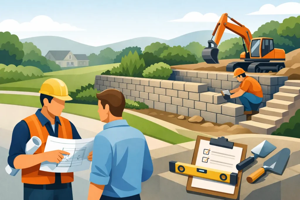Choosing a Retaining Wall Contractor in Fairfield County