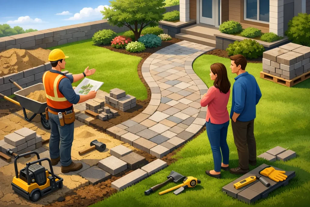 Choosing a Walkway Installation Contractor