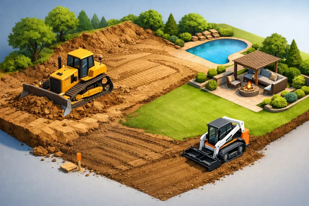 Land Grading Services for Better Outdoor Spaces