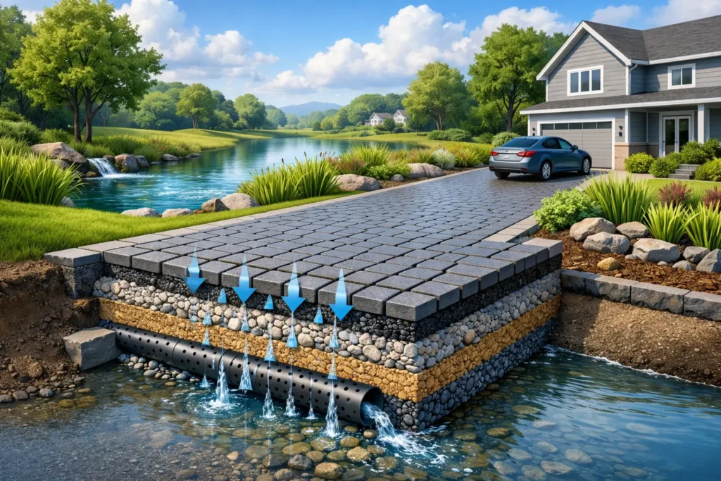 Permeable Paving for Better Connecticut Drainage