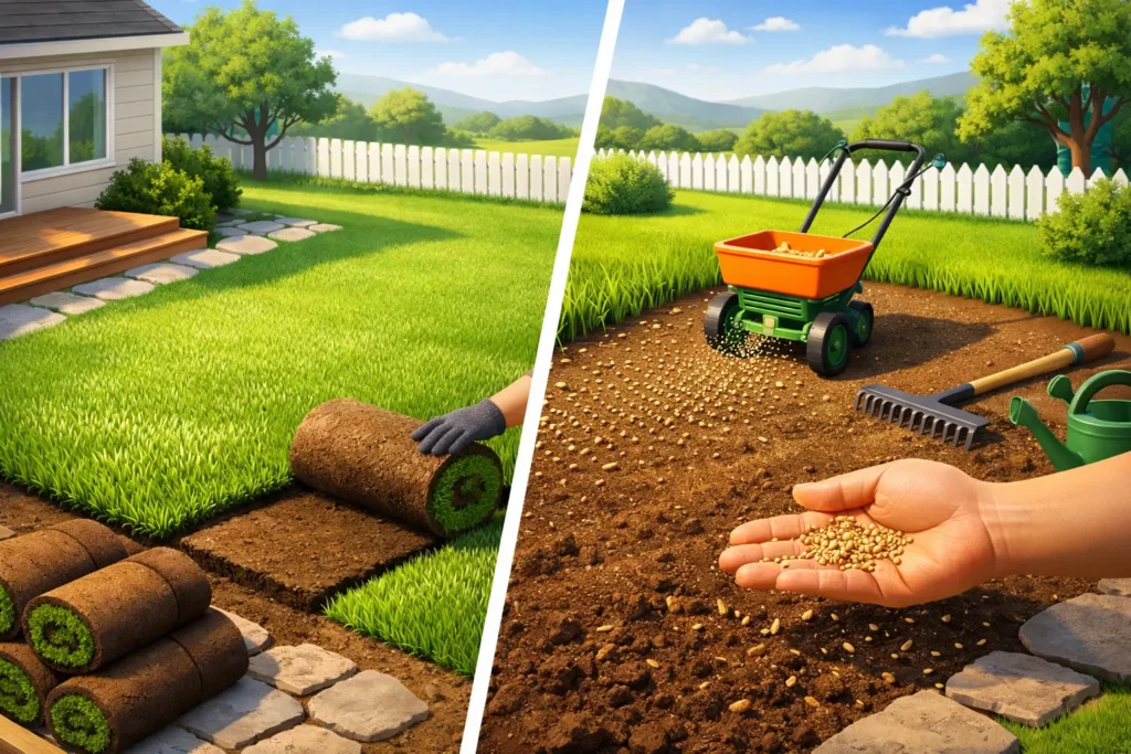 Sod Versus Seed Lawns for Your Connecticut Yard