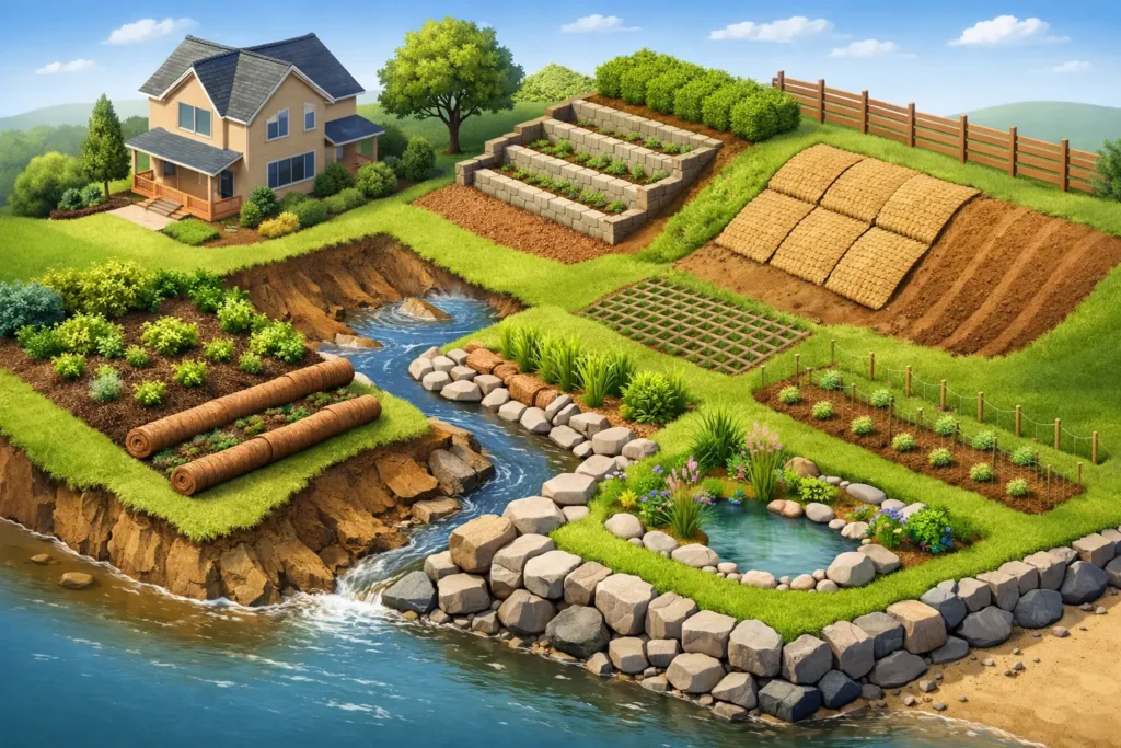 8 Best Erosion Control Methods for Your Yard