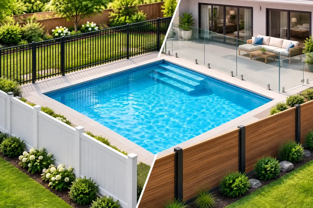 Best Fence Options for Pools for Safety and Style