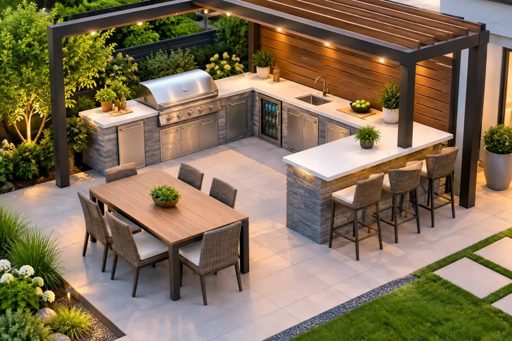 How to Plan Outdoor Kitchen Space That Works