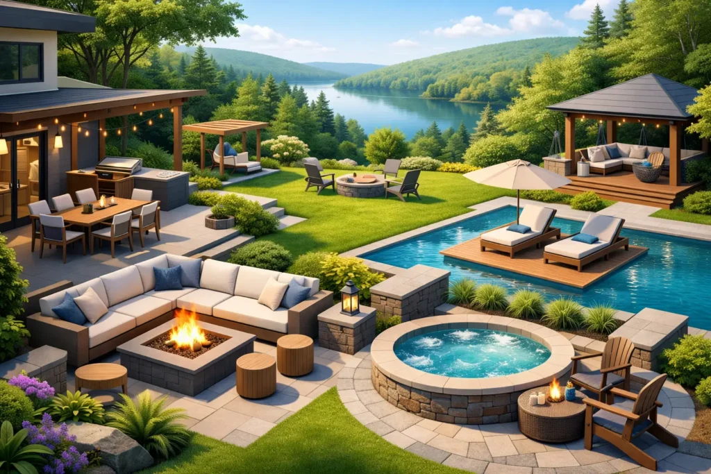 Outdoor Living Trends That Work in Connecticut